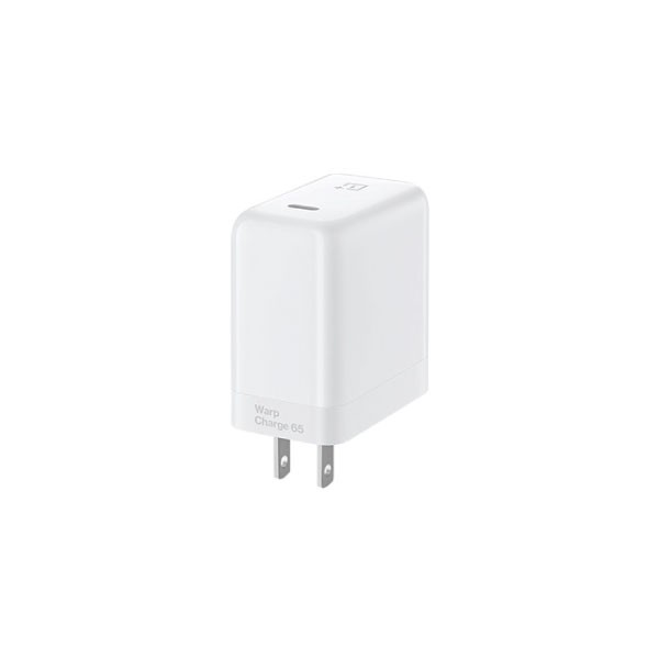 OnePlus Warp Charge 65 Power Adapter (US)-White