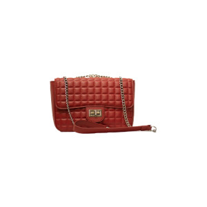 Artificial Leather flap chain  women bag