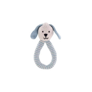 Pebble Organic Bunny Rattle