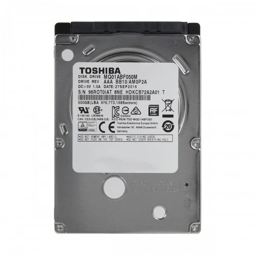 Toshiba 500GB 5400RPM Laptop Hard disk #MQ01ABD050