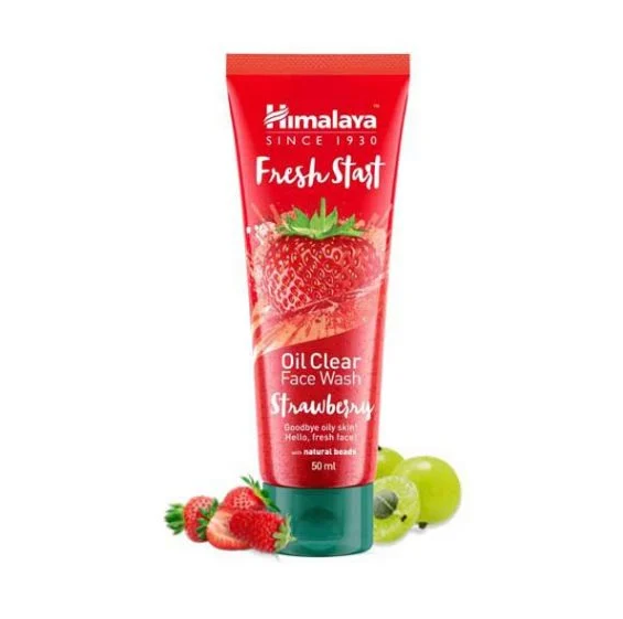Himalaya Fresh Start Oil Clear Face Wash Strawberry (100ml)