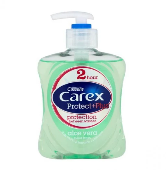 Carex Handwash Protect Plus Aloe Vera Antibacterial Hand Wash (250ml)