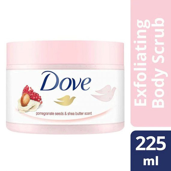 Dove Exfoliating Body Scrub Pomegranate Seeds (225ml)