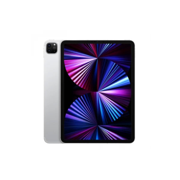 Apple M1 Chip 11 Inch 128GB WiFi + Cellular Silver Tablet (iPad Pro Mid 2021) #MHMU3LL/A, MHW63ZP/A