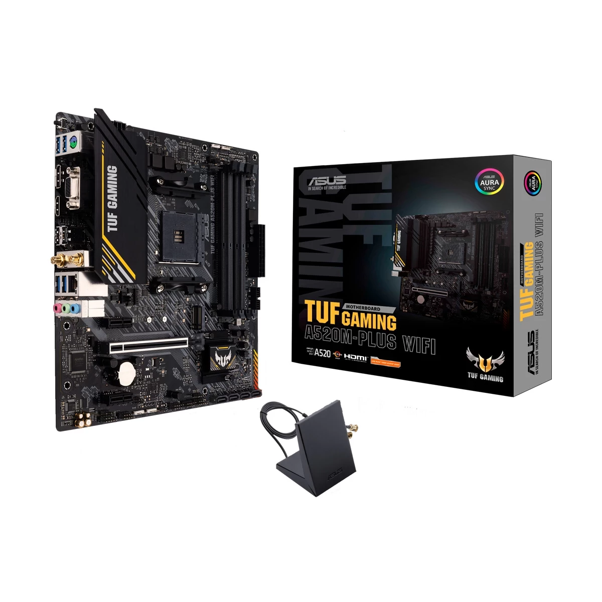 Asus TUF GAMING A520M-PLUS (Wi-Fi) AMD Motherboard