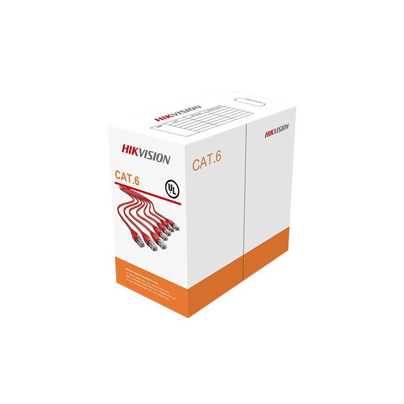 Hikvision 305 m CAT6 UTP Network Cable (DS-1LN6U-WCCA)