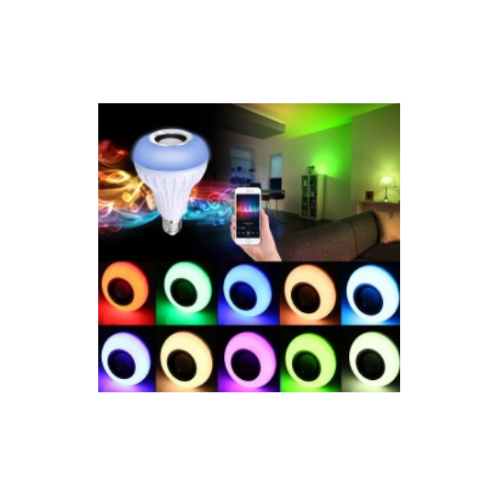 Smart Led Remote Control Bluetooth Speaker Music Bulb - AC 220V