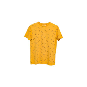 Printed Round Neck T Shirt