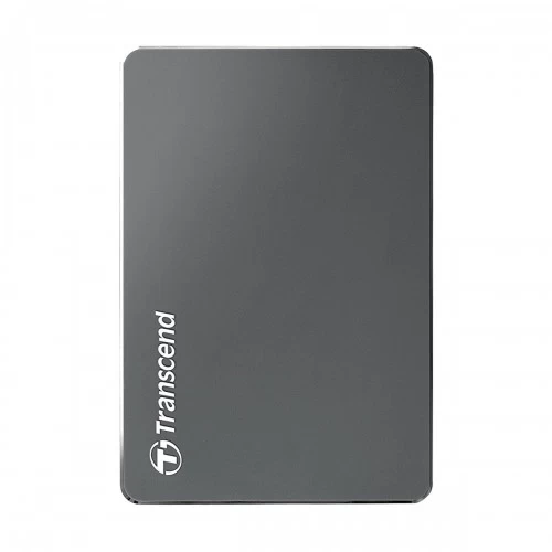 Transcend StoreJet 25C3N 1TB USB 3.1 Ultra Slim Iron Gray External HDD #TS1TSJ25C3N