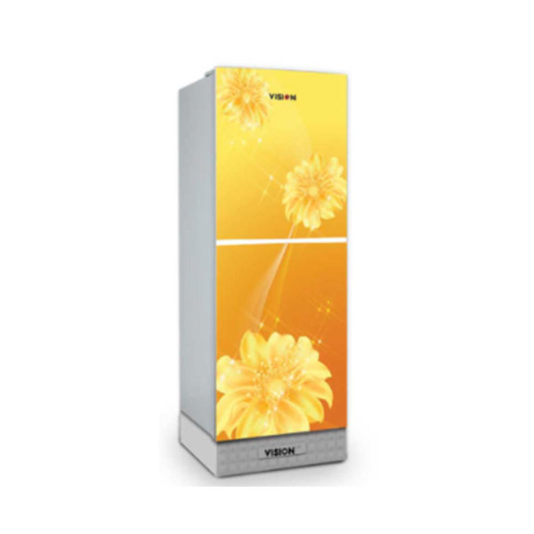 Vision GD Refrigerator RE-185L Golden Juhua Flower BM