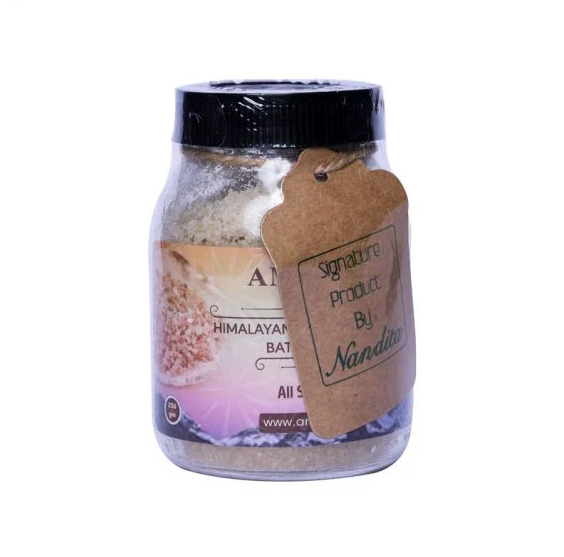 Amlaki Himalayan Pink Salt Scrub Bath & Body (250gm)