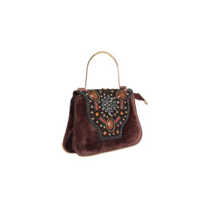 Copper Velvet Bag