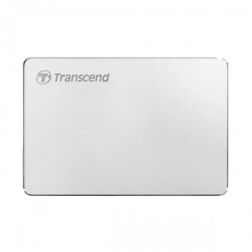 Transcend StoreJet 25C3S 1TB USB 3.1 Gen 1 Type C Silver External HDD #TS1TSJ25C3S