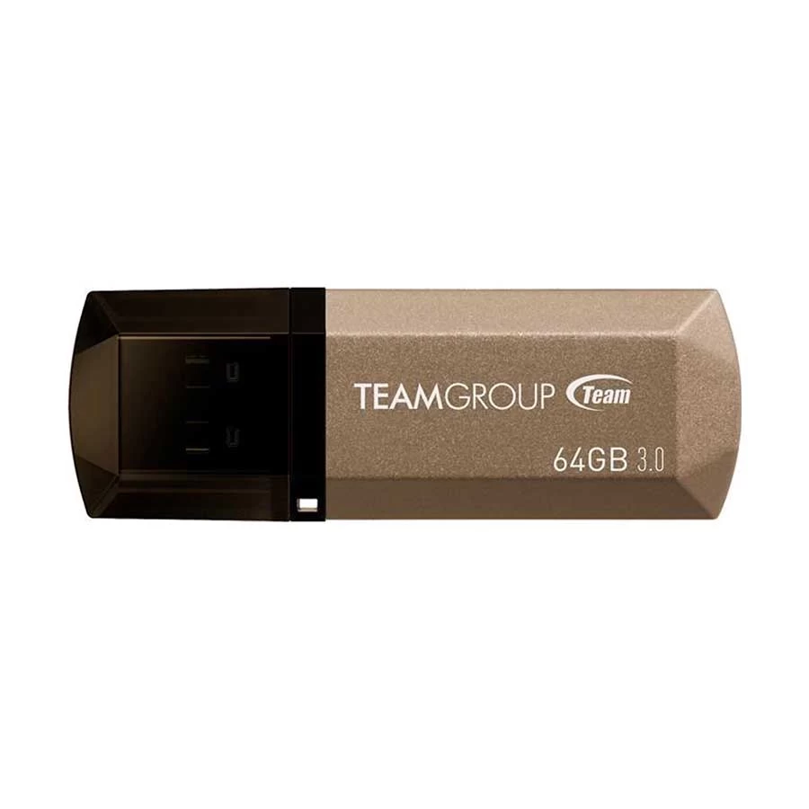 Team C155 64GB USB 3.2 Golden Pen Drive #TC155364GD01