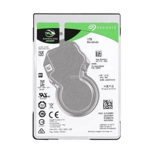 Seagate Barracuda35 5400RPM 1TB Laptop Hard disk #ST1000LM048