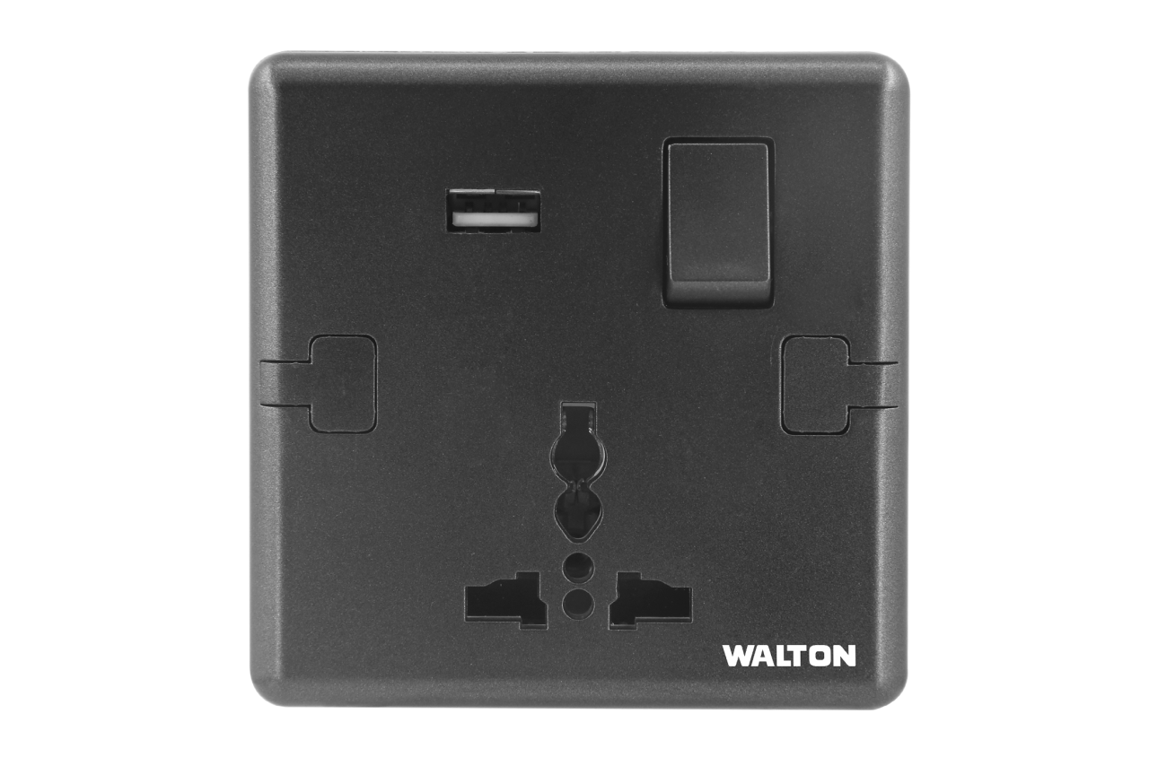 Walton W13PSUSB13 Metallic Black