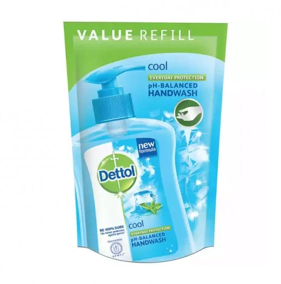 Dettol Handwash Cool Liquid Soap Refill (170ml)