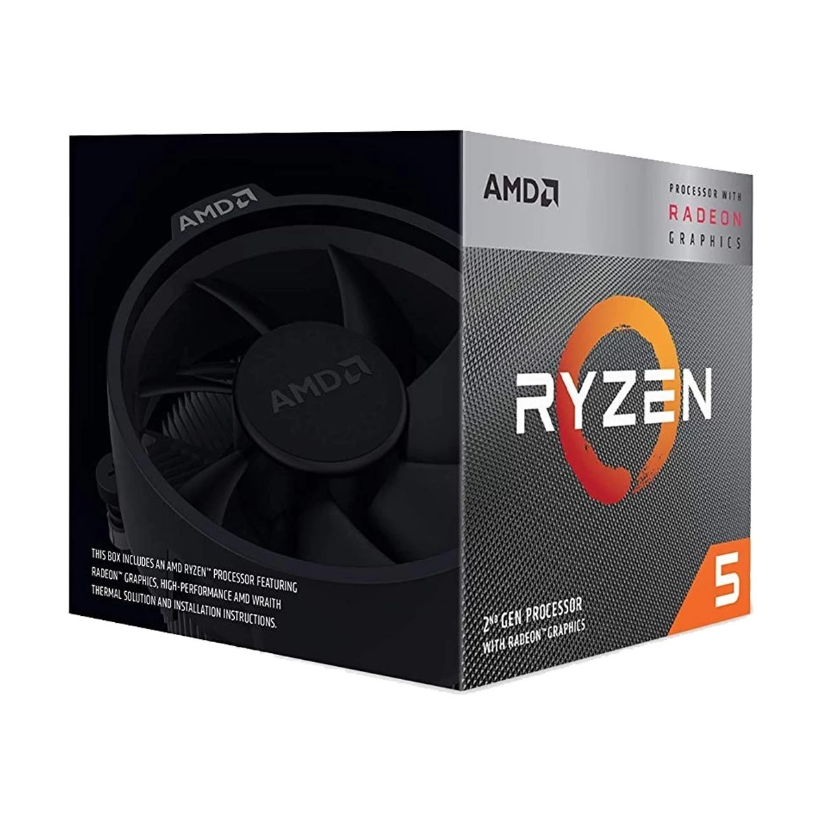 AMD Ryzen 5 3400G 4 Core Desktop Processor