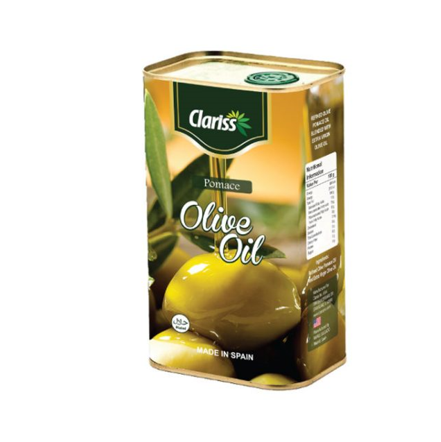 Clariss Pomace Olive Hair Oil – Tin (135ml)