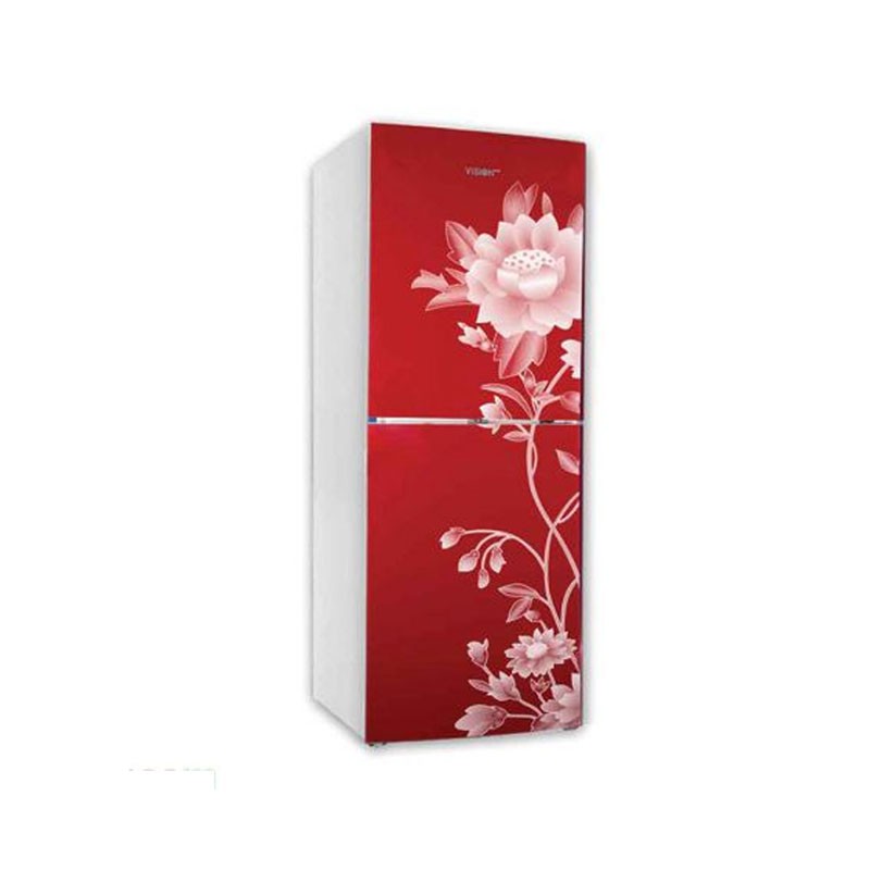 Vision Glass Door Refrigerator RE-240L Lotus Fl-Maroon-TM