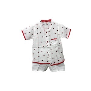 Print White Shirt & Pant