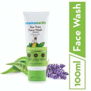 Mamaearth tea tree facewash for acne & pimples ( 100ml)