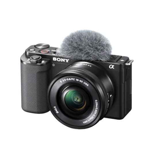 Sony ZV-E10 24.2MP 4k Touchscreen Vlogging Digital Camera with 16-50mm Lens