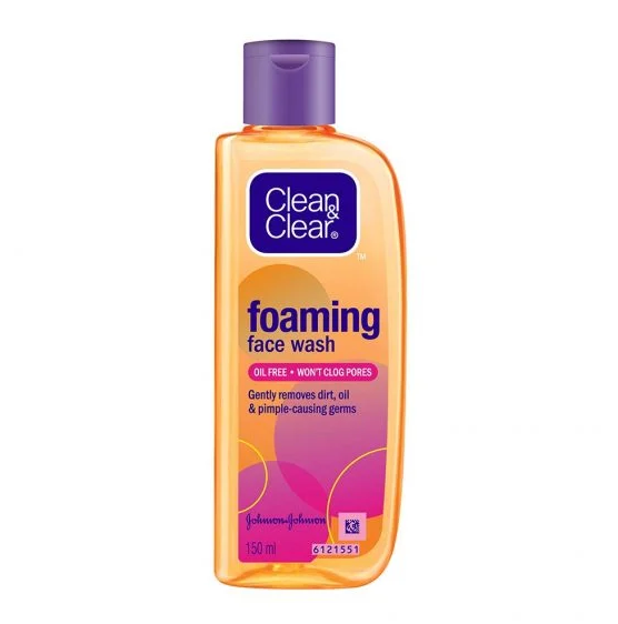 Clean & Clear Foaming Facewash for Oily Skin (150ml)