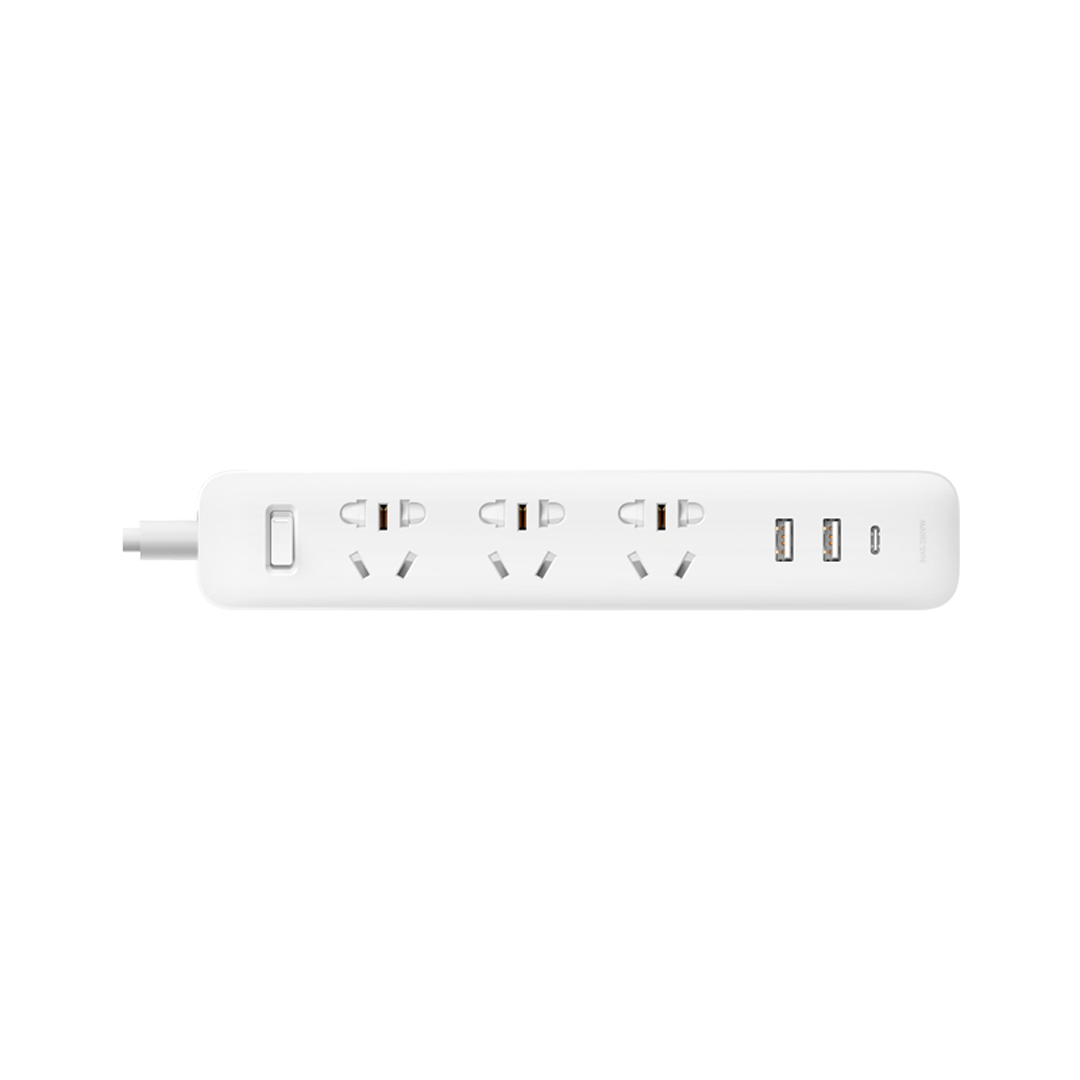 Mi Power Strip 20W (2A1C) with USB A & C 1.8m
