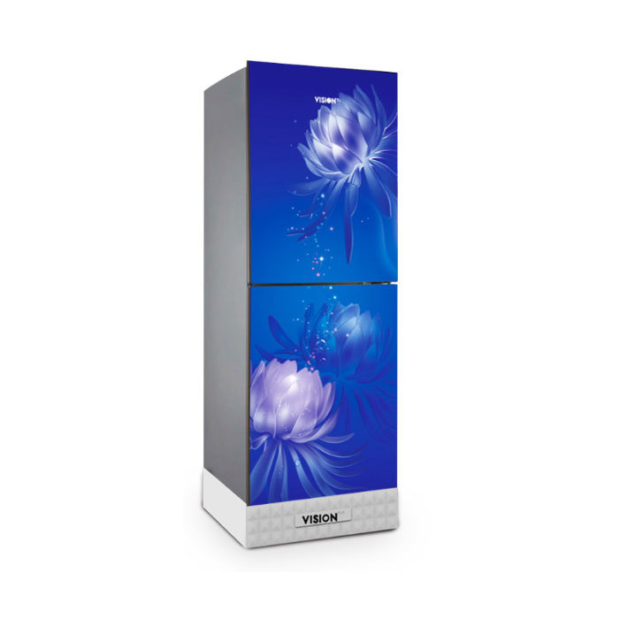 Vision GD Refrigerator RE-252L Digital Blue Lily-BM