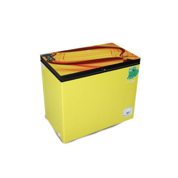 Vision GD Chest Freezer RE-150L Orange ribbon