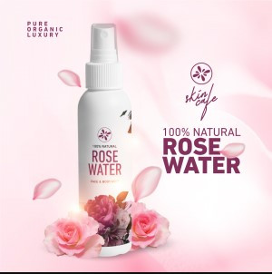 Skin Cafe 100% Natural Rose Water Face And Body Mist